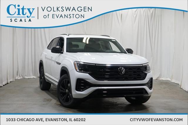 Photo of 2025 Opal White Volkswagen Atlas Cross Sport