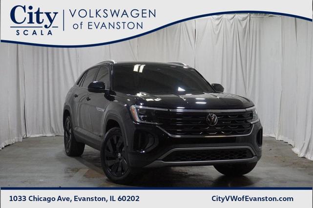 Photo of 2025 Deep Black Volkswagen Atlas Cross Sport
