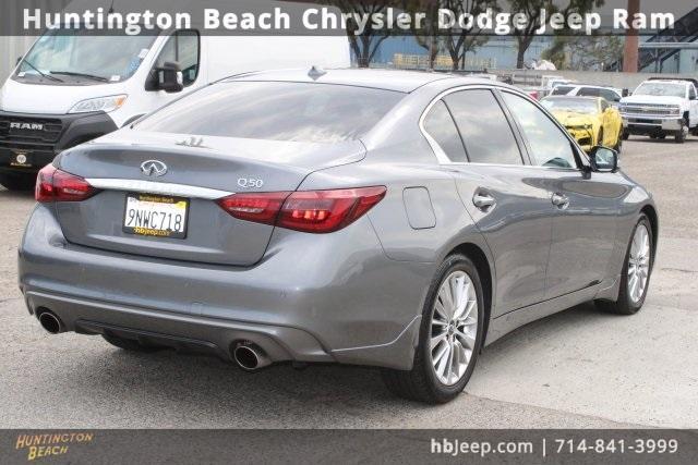 Photo of 2021 Graphite Shadow INFINITI Q50