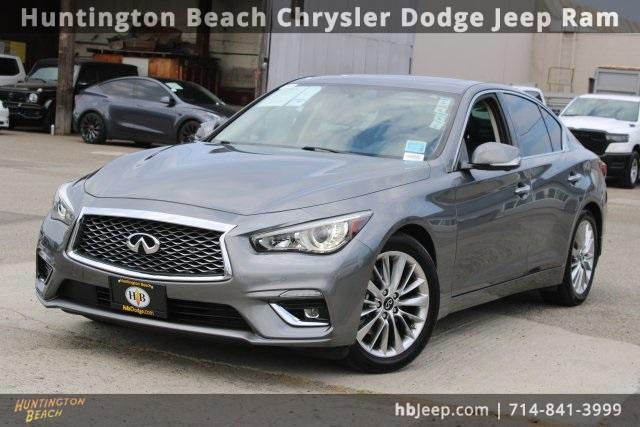 Photo of 2021 Graphite Shadow INFINITI Q50