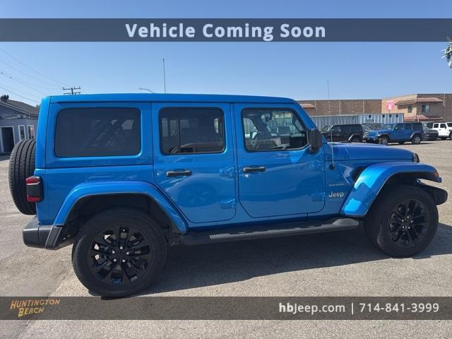 Photo of 2022 Hydro Blue Pearl Jeep Wrangler Unlimited 4xe