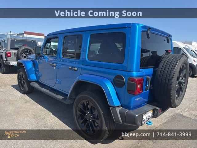 Photo of 2022 Hydro Blue Pearl Jeep Wrangler Unlimited 4xe