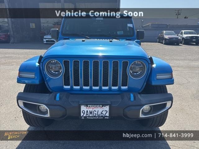 Photo of 2022 Hydro Blue Pearl Jeep Wrangler Unlimited 4xe