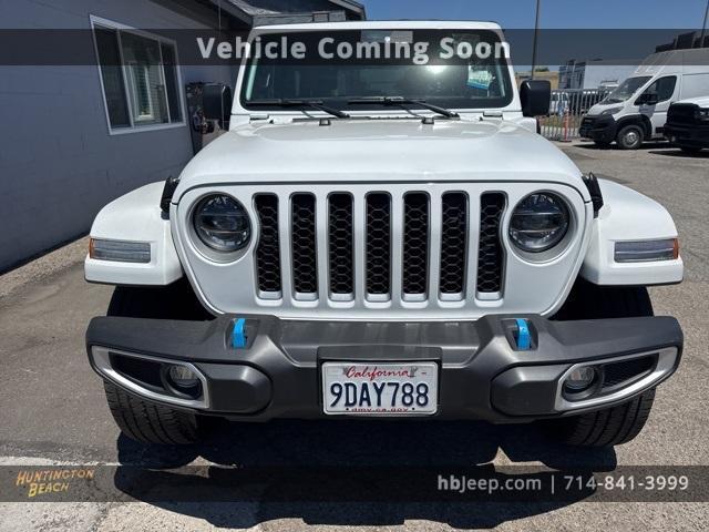 Photo of 2022 Bright White Clearcoat Jeep Wrangler Unlimited 4xe