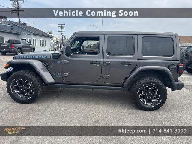 Photo of 2022 Granite Crystal Clearcoat Metallic Jeep Wrangler Unlimited 4xe