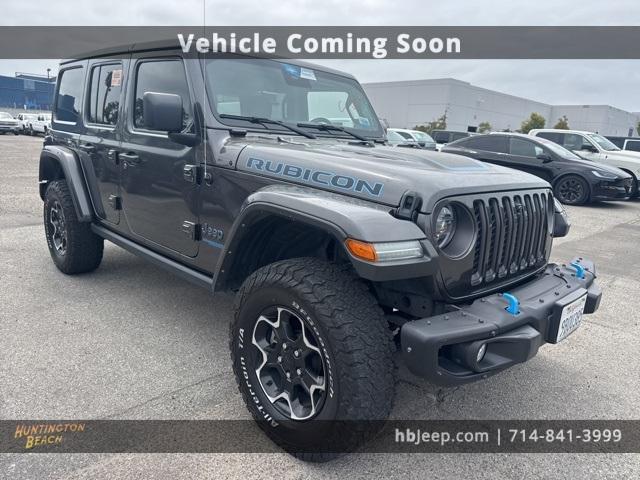 Photo of 2022 Granite Crystal Clearcoat Metallic Jeep Wrangler Unlimited 4xe