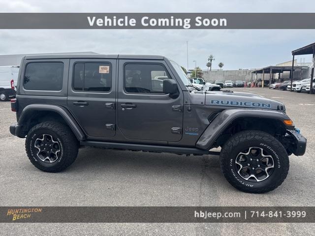 Photo of 2022 Granite Crystal Clearcoat Metallic Jeep Wrangler Unlimited 4xe