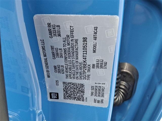 Photo of 2026 Blue GMC Canyon