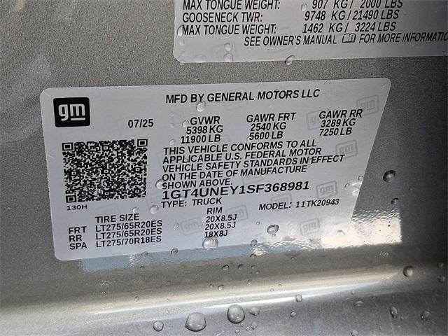Photo of 2025 Gray GMC Sierra 2500