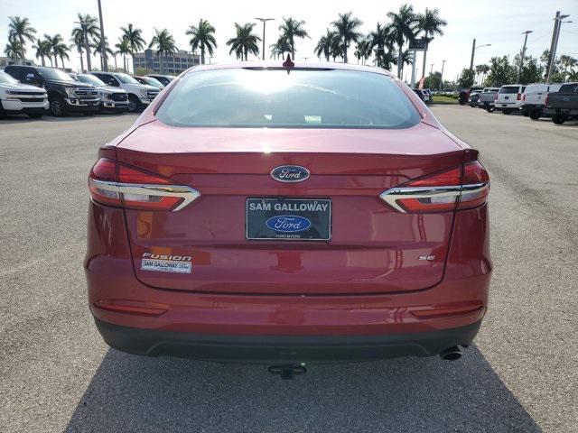 Photo of 2020 Red Metallic Ford Fusion