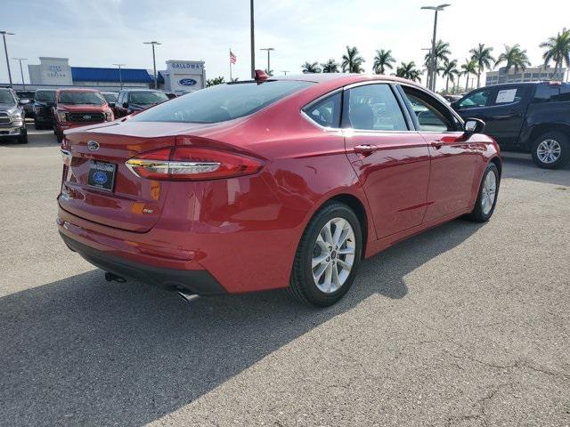 Photo of 2020 Red Metallic Ford Fusion