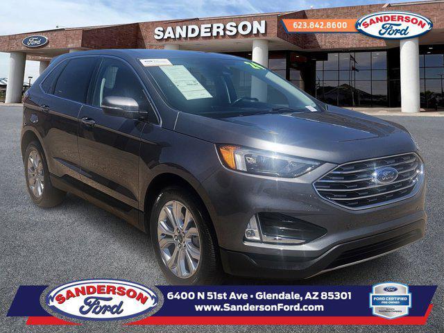 Photo of 2024 CARBONIZED GRAY Ford Edge