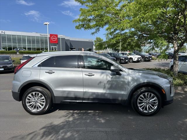 Photo of 2024 Argent Silver Metallic Cadillac XT4