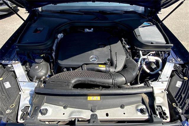 Photo of 2021 Blue Mercedes-Benz GLC 300