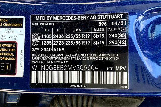 Photo of 2021 Blue Mercedes-Benz GLC 300
