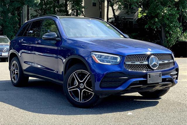 Photo of 2021 Blue Mercedes-Benz GLC 300