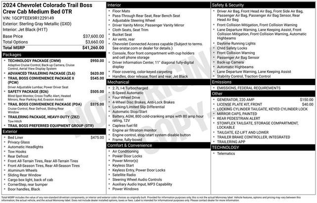Photo of 2024 Sterling Gray Metallic Chevrolet Colorado