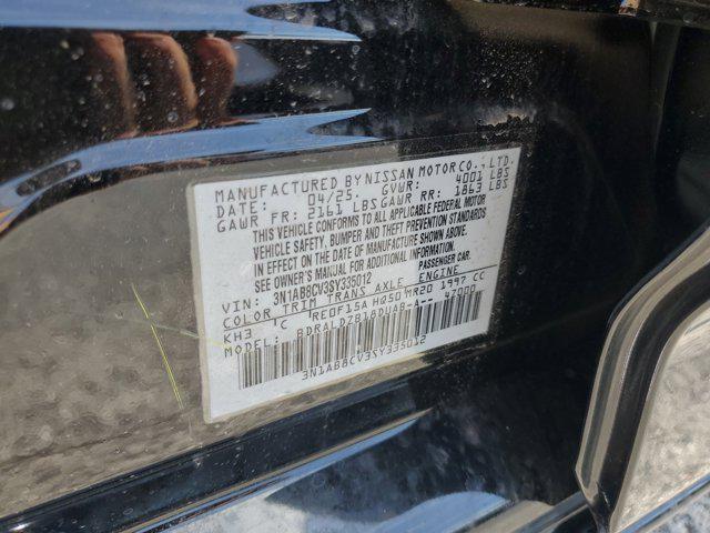 Photo of 2025 Super Black Nissan Sentra