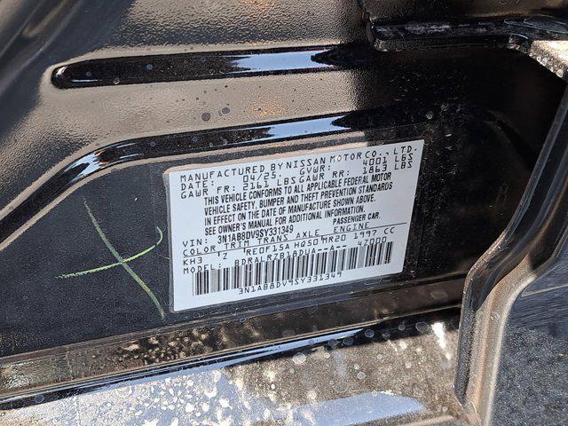 Photo of 2025 Super Black Nissan Sentra