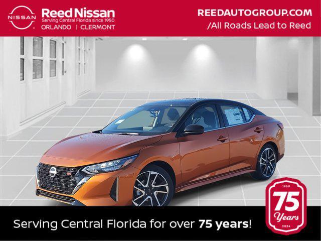 Photo of 2025 Monarch Orange Metallic/Super Black Nissan Sentra