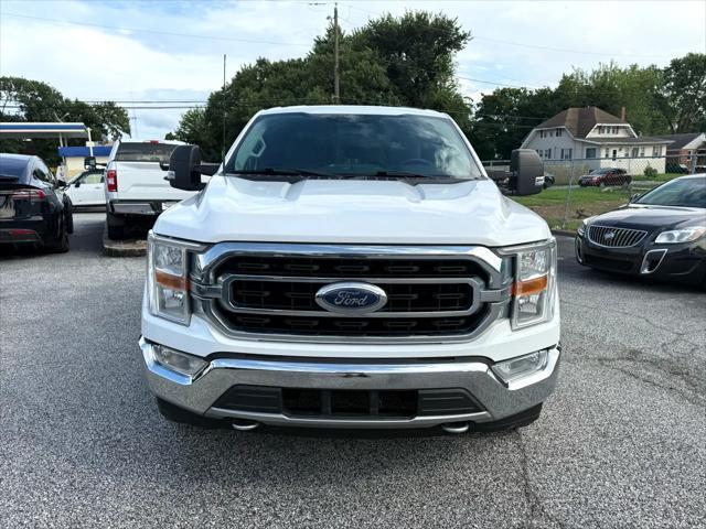 Photo of 2021 white Ford F-150