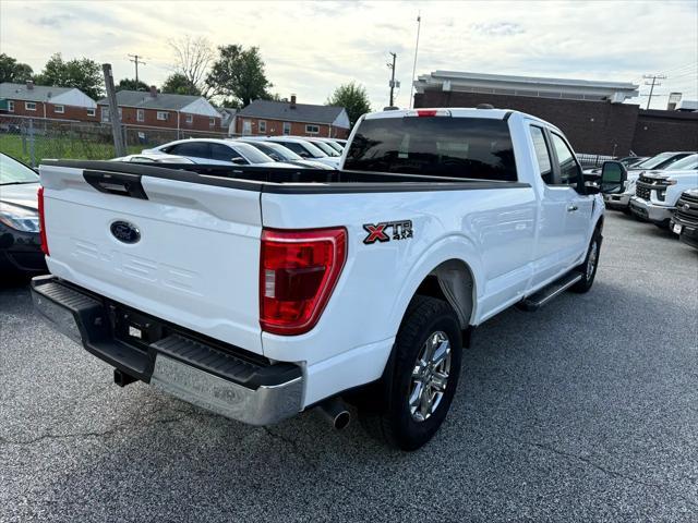 Photo of 2021 white Ford F-150
