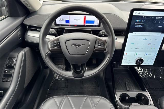 Photo of 2023 SHADOW BLACK Ford Mustang Mach-E