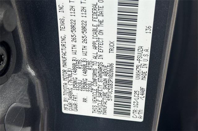 Photo of 2023 Magnetic Gray Metallic Toyota Tundra Hybrid
