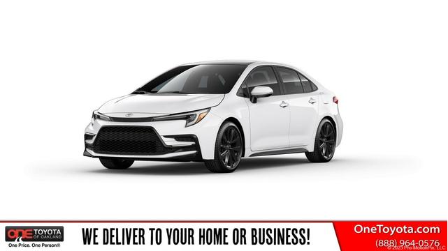 Photo of 2025 Ice Cap/Midnight Black Metallic Toyota Corolla