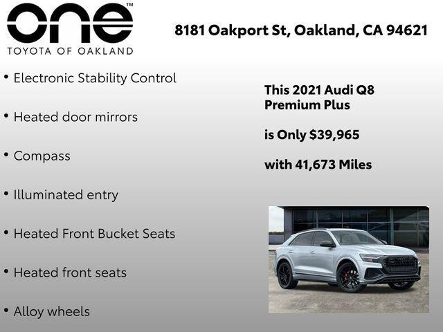 Photo of 2021 Florett Silver Metallic Audi Q8