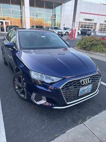 Photo of 2022 Navarra Blue Metallic Audi A3