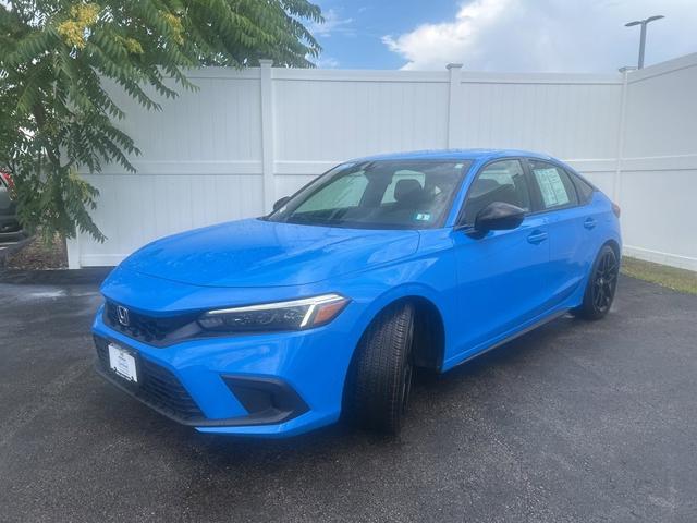 Photo of 2023 Boost Blue Pearl Honda Civic