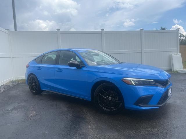 Photo of 2023 Boost Blue Pearl Honda Civic