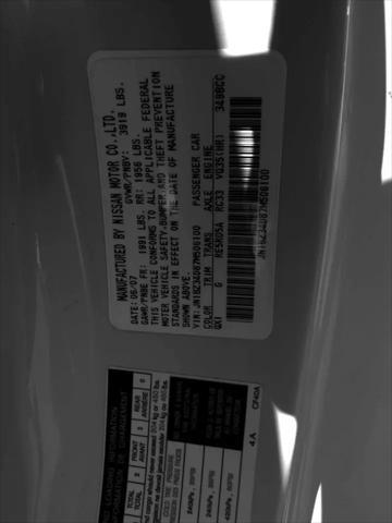 Photo of 2007 WHITE Nissan 350Z