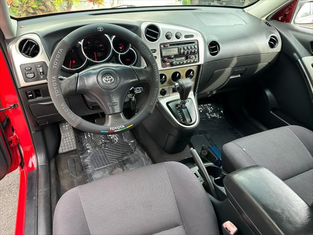Photo of 2004 Red Toyota Matrix