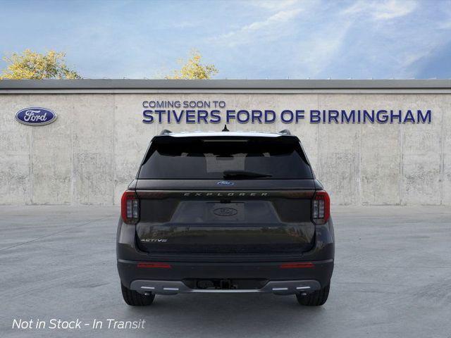 Photo of 2025 Agate Black Metallic Ford Explorer