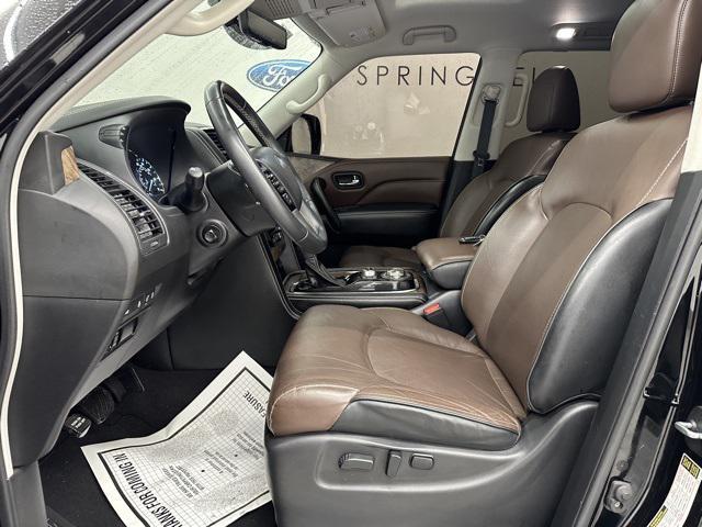 Photo of 2021 Black Obsidian INFINITI QX80