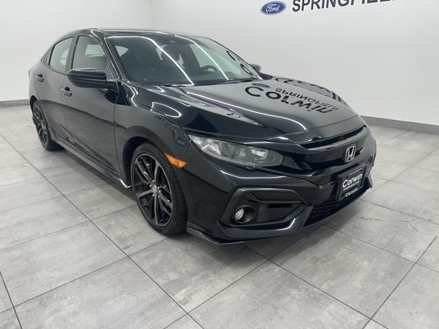 Photo of 2021 Crystal Black Pearl Honda Civic