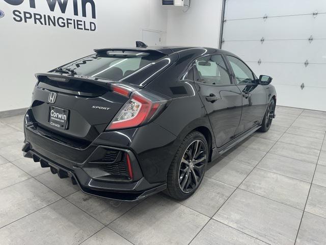 Photo of 2021 Crystal Black Pearl Honda Civic