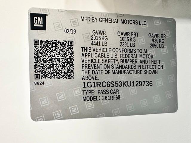 Photo of 2019 Summit White Chevrolet Volt