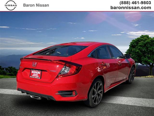 Photo of 2020 Red Honda Civic