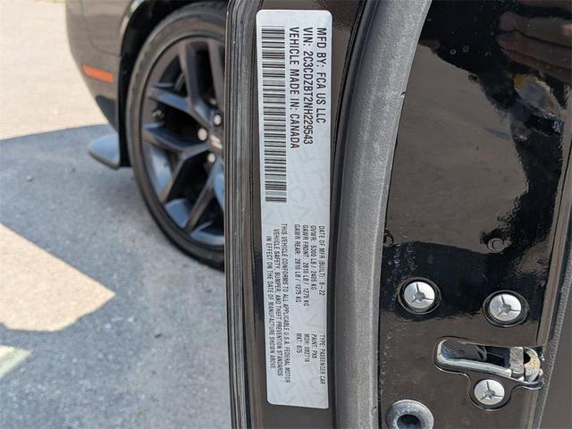 Photo of 2022 Pitch Black Clearcoat Dodge Challenger