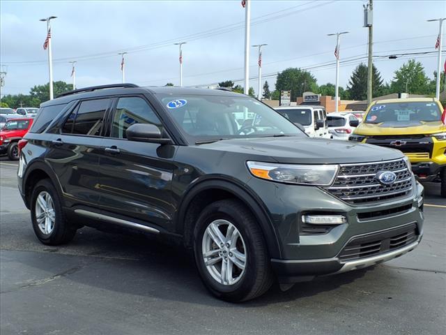 Photo of 2023 Forged Green Metallic Ford Explorer