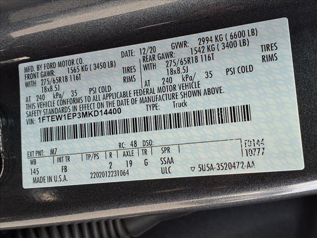 Photo of 2021 Gray Ford F-150