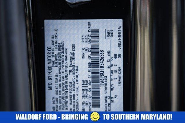 Photo of 2024 Shadow Black Ford Mustang