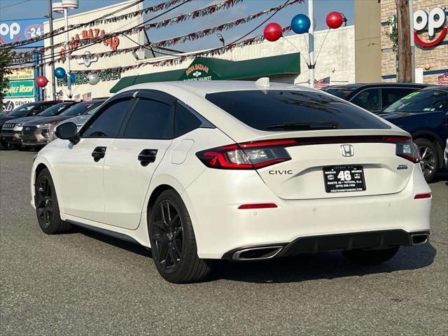 Photo of 2022 Platinum White Pearl Honda Civic