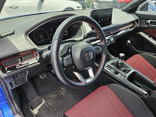 Photo of 2024 Aegean Blue Metallic Honda Civic Si