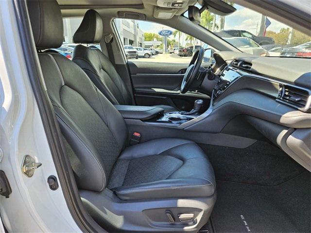Photo of 2020 White Toyota Camry