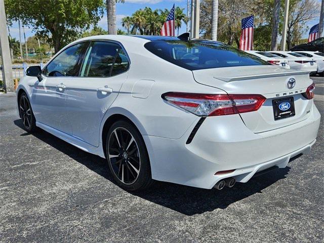 Photo of 2020 White Toyota Camry