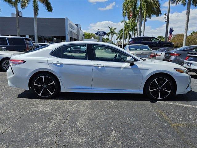 Photo of 2020 White Toyota Camry